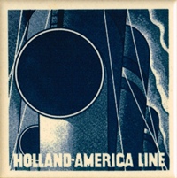 This series depicts posters of the Holland America Line. I have this series complete.